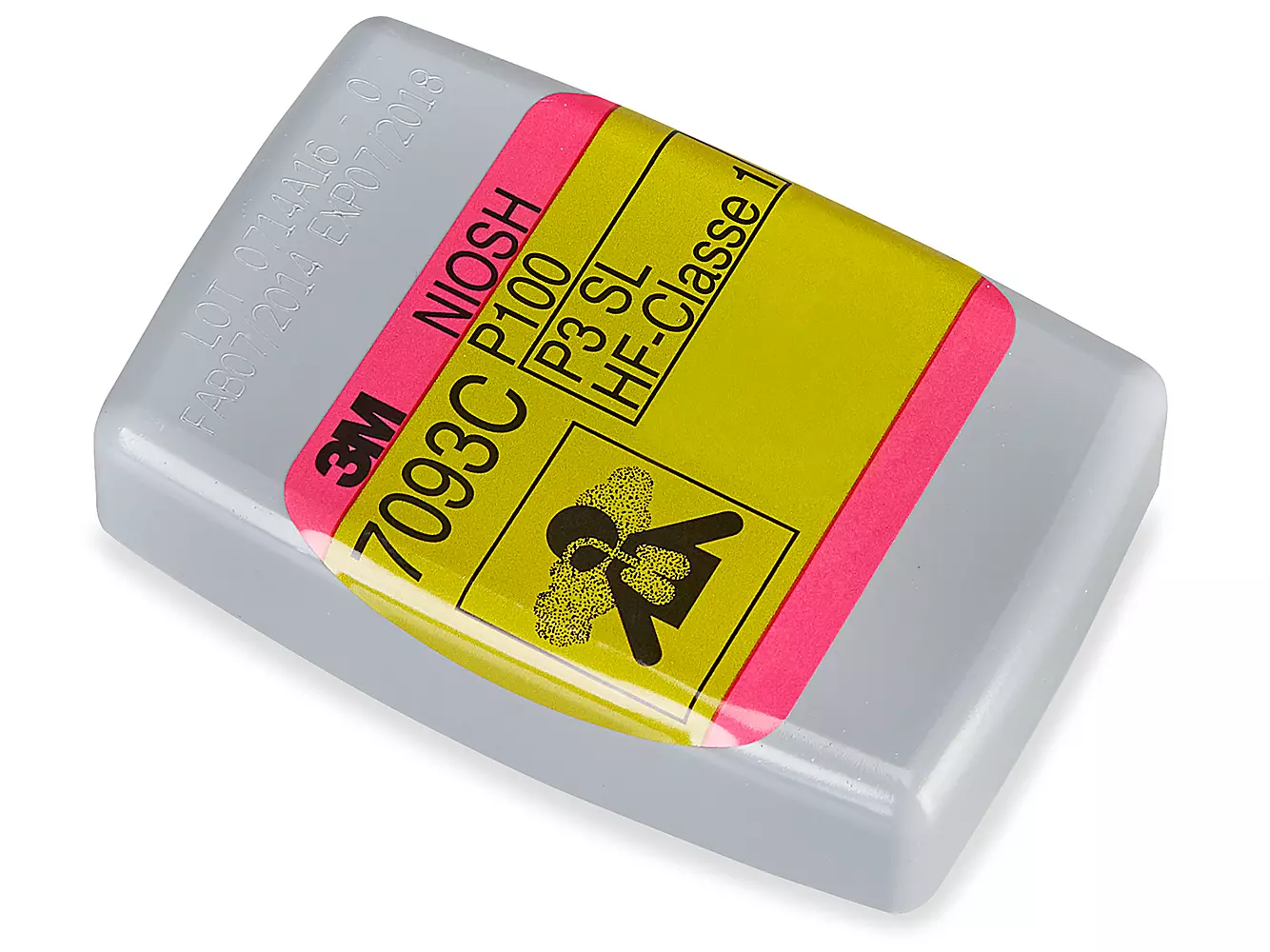 Cartucho filtrante Particulas (P100) y aromas molestos Vapores y gases 7093c 3M - Image 2